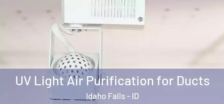  UV Light Air Purification for Ducts Idaho Falls - ID